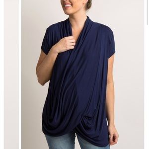 Pink Blush Maternity & Nursing Top